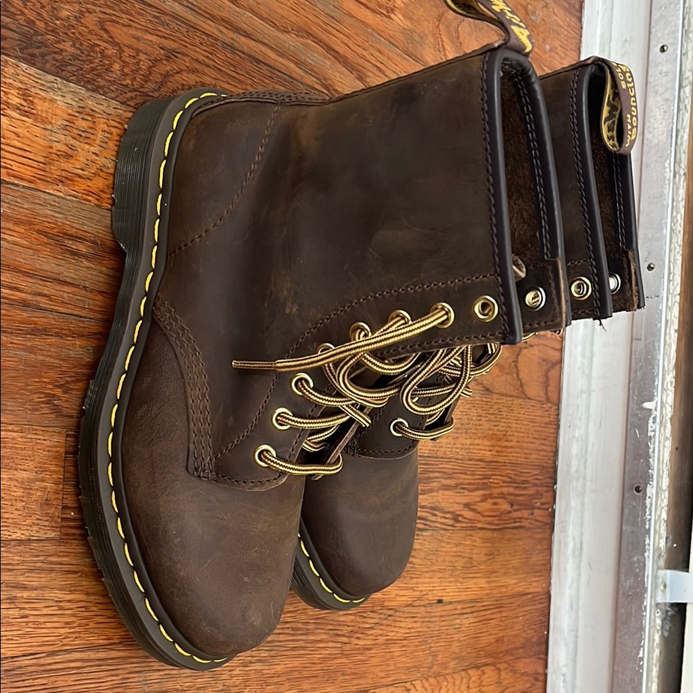 Dr. Martens Brown Rugged Boots